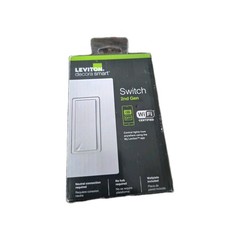 Leviton Decora Smart Switch, Wi-Fi 2nd Gen, Open in Box D215S….