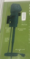 Westinghouse Outdoor Remote Control Ground Stake 6F,6 Outlets 15A,100Feet Range