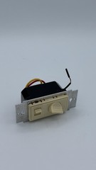Leviton 6620-DI Decora Quiet Fan Speed Control Dimmer Wall Switch Beige 120V
