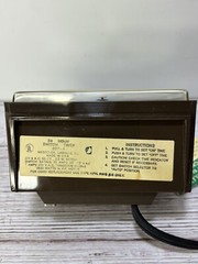 Vintage Timer WestClox 24 Hour Electric Switch S27-A With Tag, U.S.A. Works
