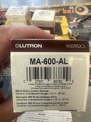 MA-600-AL Lutron Maestro Dimmer Multi Location Almond
