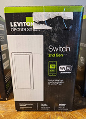 Leviton D215S Decora Smart Wi-Fi Switch 2nd Gen Wireless Alexa Google Home