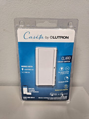 🆕 Lutron CLARO Smart Switch for Caseta, Lighting 5A/ Fan 3A (DVRF-5NS-WH-R) 🆕
