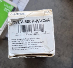 New Lutron Diva DVLV-600P-IV-CSA Low Voltage Electric Dimmer Switch in Box