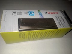 Legrand radiant 15 Amp 120 Volt Single-Pole Decorator/Rocker Switch, Nickel
