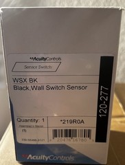 NEW Acuity Controls WSX BK Black Wall Switch Sensor Occupancy Vacancy 120-277V
