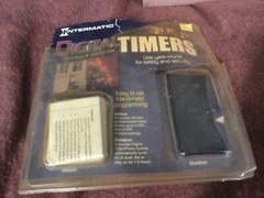 Intermatic Digital Indoor (DT11C) & Outdoor (HB61RC) Timers Pack 271407. R1