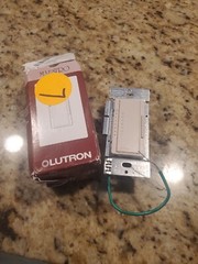 Maestro Lutron Indoor In Wall Countdown Timer 3 amps 120 volts White