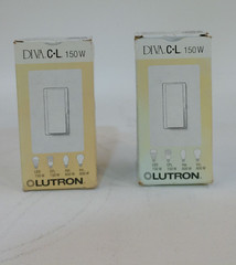 LUTRON DVCL-153P-GR DIMMER WALL LIGHT ROCKER SWITCH – GRAY