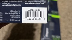 4 x Legrand Adorne Paddle Black ASPD1531G4 1 Pole 3 Way 15A
