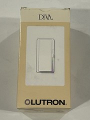 Lutron DVLV-603P-BR Single And 3-Way Magnetic Low-Volt Dimmer 450W Brown Finish