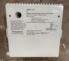 Legrand Wattstopper LMRC-213-U DLM Triple Relay Room Controller On/Off/0-10V