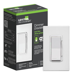 Leviton Decora Smart Dimmer Switch Wi-Fi 2Nd Gen Neutral Wire Required Works