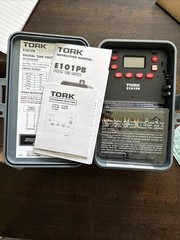 Nsi Tork Electronic Timer,24 hr,SPST E101PB Nsi Tork E101PB 786261824615