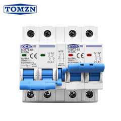 2P plus 2P DC MTS Dual power Manual transfer switch Circuit breaker MCB for PV s