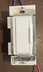 LUTRON MAESTRO MA-R-WH Companion Lighting Control Dimmer Switch White 120 Volts