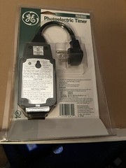 GE Indoor/Outdoor Photoelectric Timer NEW