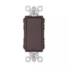 Radiant 15 Amp 120-Volt 4-Way Decorator/Rocker Light Switch, Dark Bronze