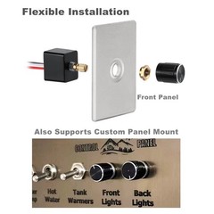 Acegoo 12V Dimmer Switch, RV Light High Side PWM Dimming Switch for 4A