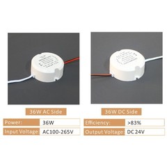 AC to DC Low Voltage Transformer 24V Supply for LED Applications