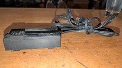 Japan Industrial Black Sliding Foot Dimmer for Floor Lamp w/ 6 ft Extension Cord