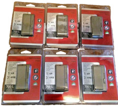 6x Legrand Pass & Seymour 700-Watt Antique Brass Preset Slide Dimmer Switch