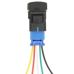 Push Switch 46 STYLES DEEP BLUE LED fit Toyota SQUARE Replacement Landcruiser