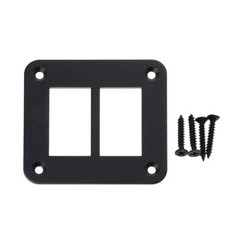 Car Motorcycle Marine Rocker Switch Panel 2/3/4/6 Way Housing Holder 2 Hole