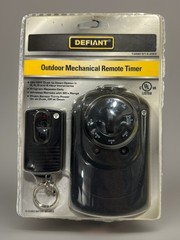 Defiant Outdoor Mechanical Remote Timer – New In Package