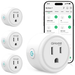 Plug, WiFi Plugs Work with Alexa and Google Home, Outlet Timer with APP Remot…