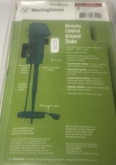 Westinghouse Outdoor Remote Control Ground Stake 6F,6 Outlets 15A,100Feet Range