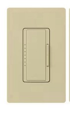 5 Lutron Maestro MACL-153M Dimmer Ivory And 14 Outlets 3 Switches Decora Plates