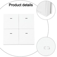 For Smart Switch for Home Automation 4 Gang 12 Scenes For Tuya Compatible