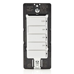 Leviton Countdown Switch for lights, attic, heaters, pool pumps, 2-4-8-12 hour,