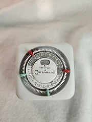 Intermatic TN111K 15-Amp Lamp and Appliance Timer , White