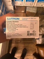 Lutron PD-6ANS-WH Caseta Wireless Smart Switch 6A Light Fan Neutral 3-Way White
