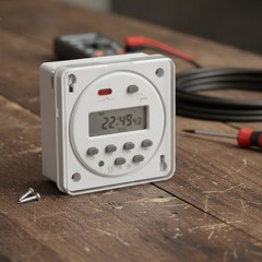 Timer Switch CN101A, 110V, 16A, Digital LCD Programmable, Waterproof Cover