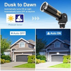 2 Pack Dusk to Dawn Outdoor Light Sensor, Waterproof Photocell Switch, 110V-240V
