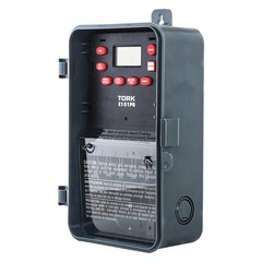 TORK E101PB Electronic Timer, Gray, Plastic 4JNF1
