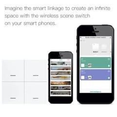 For Smart Switch for Home Automation 4 Gang 12 Scenes For Tuya Compatible
