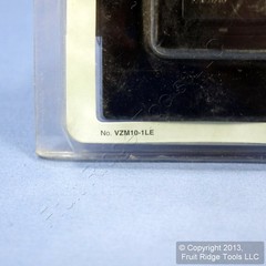 Leviton VZM10-1LE Black Vizia Light Dimmer Switch 1000VA Magnetic Low Voltage