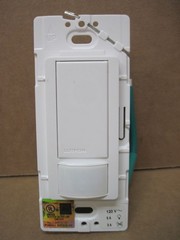 Lutron Maestro MS-OPS5M-WH White Occupancy Sensor Multi-Location Switch