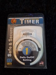 Ingraham Single Setting Timer Lights Appliances Daily On/Off Model New D2