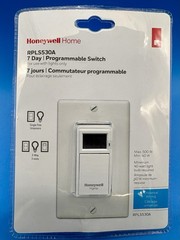 Honeywell Home RPLS530A – 7 Day Programmable Switch Universal Wiring Timer Light