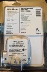 Intermatic Digital Lamp Light Timer DT500CL Security Indoor Daily Weekly Weekend