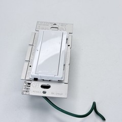 Lutron Homeworks QS HQRD-8ANS WH Wireless 8 Amp Lighting Switch – White