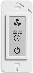 7150-11 Bathroom Fan LCD Control Switch with Fan Timer for 2-Function Switch