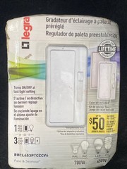 Legrand Radiant 450W Rocker Dimmer for LED/CFL/Halogen/Incandescent Bulbs, 3-Way