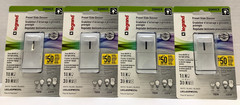 Legrand LSCL453PWCCV4 Single-Pole/3-Way Preset Slide Dimmer, White, Pack of 4