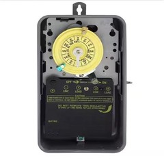 Intermatic T100 Series 40 Amp 24-Hour Outdoor Mechanical Timer with Double Pole